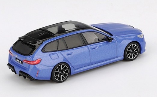 TSM ミニGT 1/64 BMW M5 ツーリング (G99) マリーナベイブルー