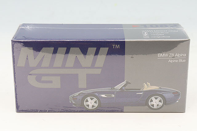 TSM ミニGT 1/64 BMW Z8 アルピナ アルピナブルー 左ハンドル
