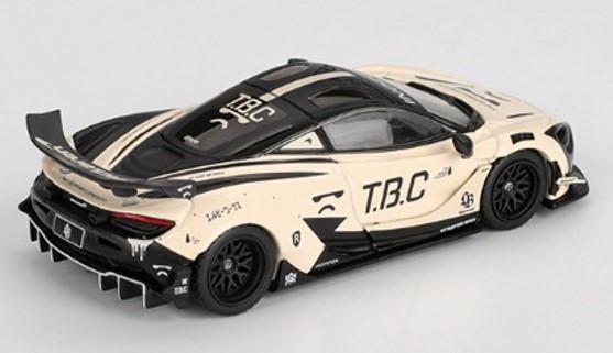 TSM ミニGT 1/64 マクラーレン 720S LB Works The Boring Concept (左