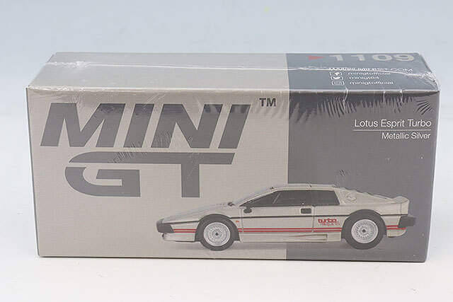TSM ミニGT 1/64 ロータス エスプリ ターボ メタリックシルバー 左ハンドル
