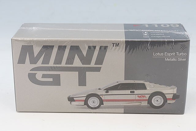 TSM ミニGT 1/64 ロータス エスプリ ターボ メタリックシルバー 右ハンドル