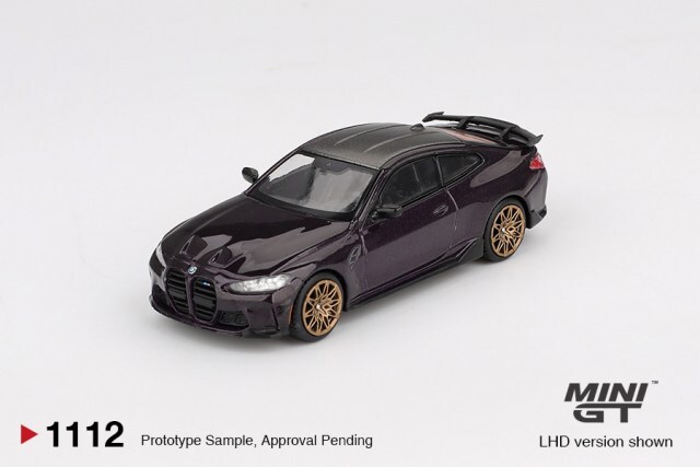 TSM ミニGT 1/64 BMW M4 Mパフォーマンス (G82) デイトナバイオレット
