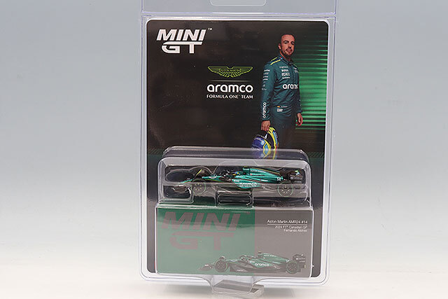 TSM ミニGT 1/64 アストンマーティン AMR24 F1 2024 カナダGP #14 F