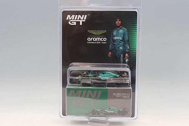 TSM ミニGT 1/64 アストンマーティン AMR24 F1 2024 カナダGP #18 L