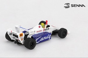 TSM ミニGT 1/64 トールマン TG184 F1 1984 モナコGP 2位入賞車 #19 A.セナ