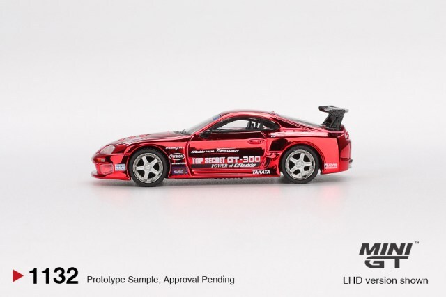 TSM ミニGT 1/64 トヨタ スープラ (A80) GT-300 トップシークレット