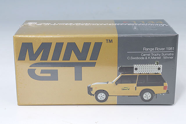 TSM ミニGT 1/64 レンジ ローバー 1981 キャメルトロフィー スマトラ