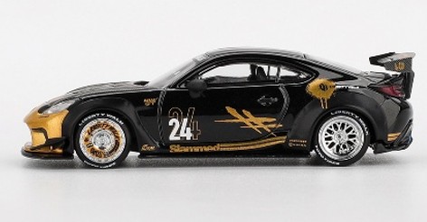 TSM ミニGT 1/64 トヨタ GR86 LB-Nation ブラック/ゴールド 右ハンドル