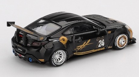 TSM ミニGT 1/64 トヨタ GR86 LB-Nation ブラック/ゴールド 右ハンドル