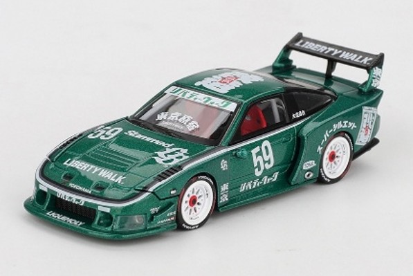 ☆予約品☆ TSM ミニGT 1/64 日産 LB-スーパーシルエット 180SX 東京