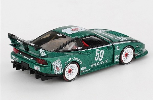 ☆予約品☆ TSM ミニGT 1/64 日産 LB-スーパーシルエット 180SX 東京