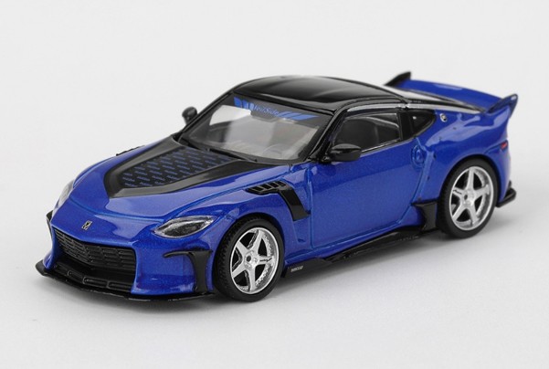 TSM ミニGT 1/64 日産 Z ヴェイルサイド FFZ400 セイランブルー 左ハンドル