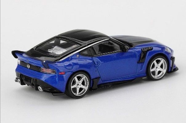 TSM ミニGT 1/64 日産 Z ヴェイルサイド FFZ400 セイランブルー 左ハンドル