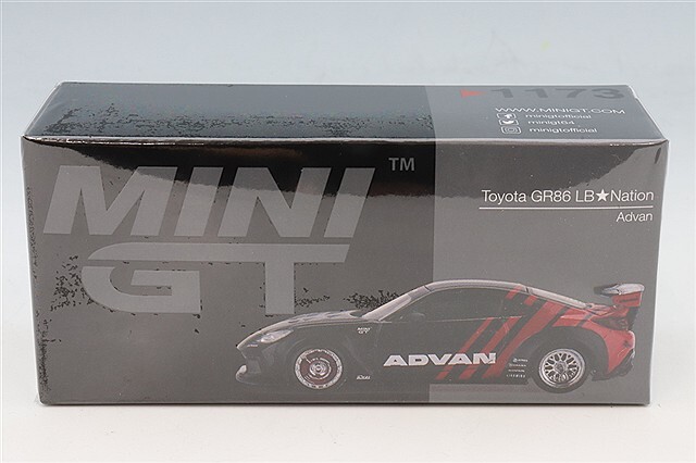 TSM ミニGT 1/64 トヨタ GR86 LB-Nation 