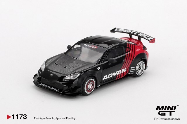 TSM ミニGT 1/64 トヨタ GR86 LB-Nation 