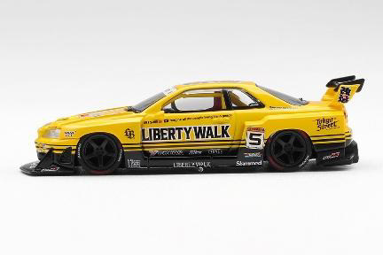 TSM ミニGT 1/64 日産 LB-ER34 スーパーシルエット スカイライン