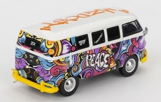 TSM ミニGT 1/64 フォルクスワーゲン T1 マイクロバス ミズ デザイン