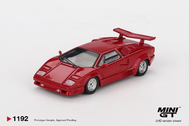 TSM ミニGT 1/64 ランボルギーニ カウンタック 25thアニバーサリー