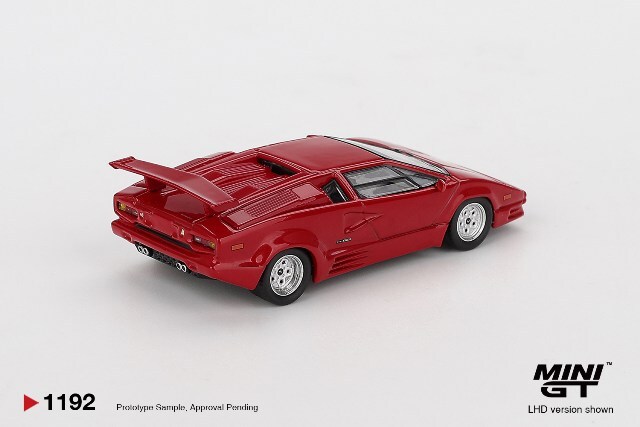 TSM ミニGT 1/64 ランボルギーニ カウンタック 25thアニバーサリー
