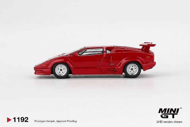 TSM ミニGT 1/64 ランボルギーニ カウンタック 25thアニバーサリー