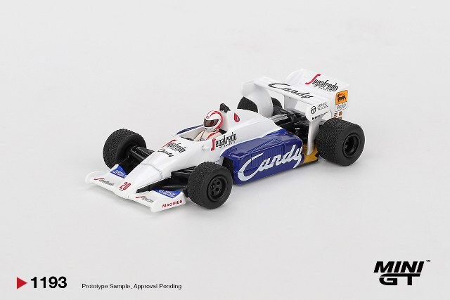 TSM ミニGT 1/64 トールマン TG184 1984 F1 モナコGP #20 J.チェコット