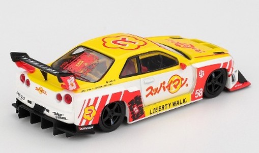 ☆予約品☆ TSM ミニGT 1/64 日産 LB-ER34 スーパーシルエット