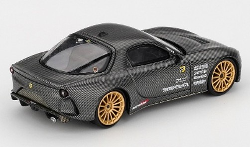 TSM ミニGT 1/64 マツダ RX-7 RE雨宮 マツキヨ 刻 3ローター NA-7