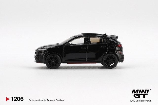 TSM ミニGT 1/64 ヒョンデ コナ N ファントムブラック (左ハンドル