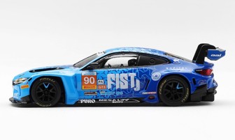TSM ミニGT 1/64 BMW M4 GT3 EVO 中国GT 2025 #90 FIST チーム AAI(左