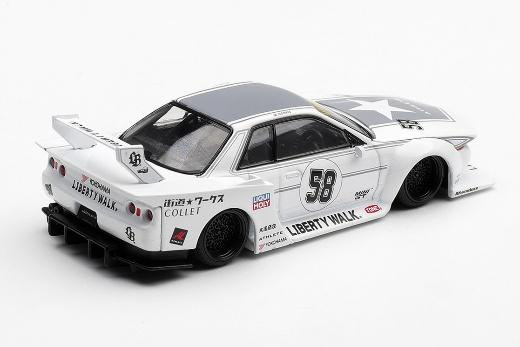 TSM ミニGT 1/64 LBWK 日産 スカイライン GT-R32 Kaido Works 東京