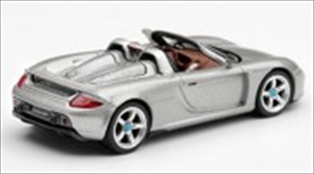 ☆予約品☆ TSM ミニGT 1/64 ポルシェ カレラ GT GT シルバー(左ハンドル)