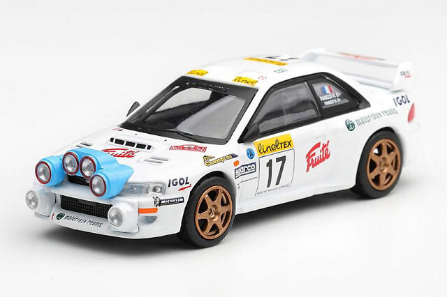 ☆予約品☆ TSM ミニGT 1/64 スバル インプレッサ WRC98 1999