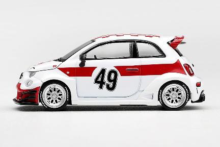 ☆予約品☆ TSM ミニGT 1/64 アバルト 595 LB-WORKS x Abas Works 1000