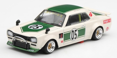 ☆予約品☆ TSM ミニGT 1/64 日産 スカイライン LB-WORKS ハコスカ