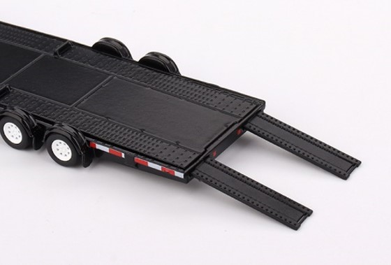 TSM ミニGT 1/64 カーキャリアトレーラー タイプB ブラック