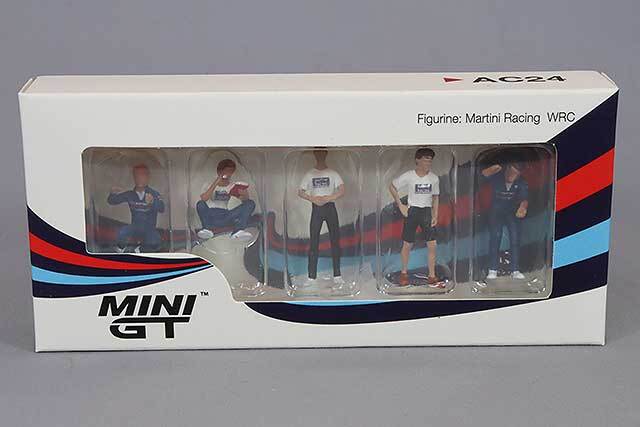 TSM ミニGT 1/64 フィギュア マルティーニレーシング WRC