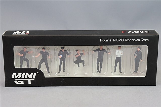 TSM ミニGT 1/64 フィギュア ニスモ テクニシャンチーム