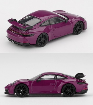 ☆予約品☆ TSM ミニGT 1/64 ポルシェ 911(992.1) ルビーストーン