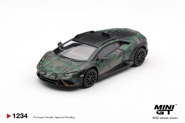 TSM ミニGT 1/64 ランボルギーニ ウラカン ステラート All-Terrain 左