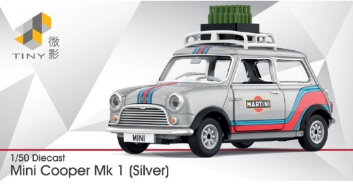 Tiny City ミニクーパー Mk 1 シルバー