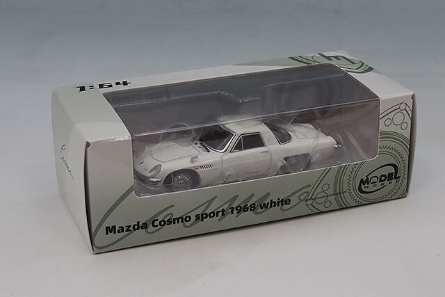 MODEL MODEL 1/64 マツダ コスモ スポーツ 1968 ホワイト