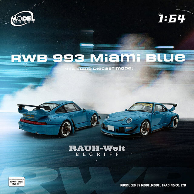 MODEL MODEL 1/64 RWB 993 マイアミブルー
