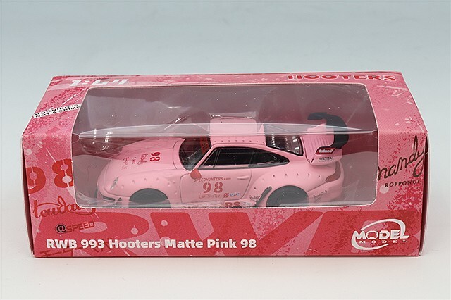 RWB993 ミニカー ピンク イグニッションモデル 1/18 RWB 993 パープルメタリック/WORKマイ ミニカー