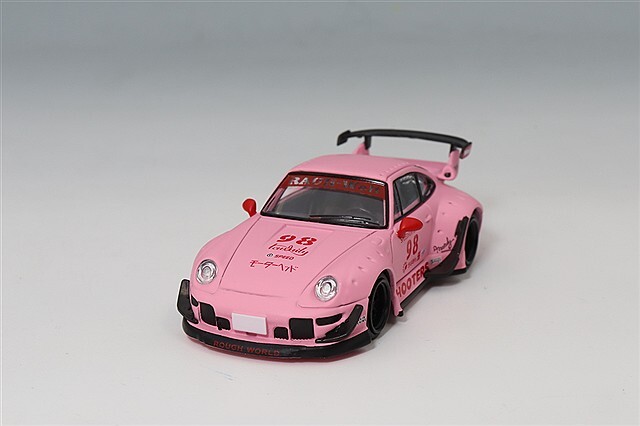 MODEL MODEL 1/64 RWB 993 Hooters マットピンク 98