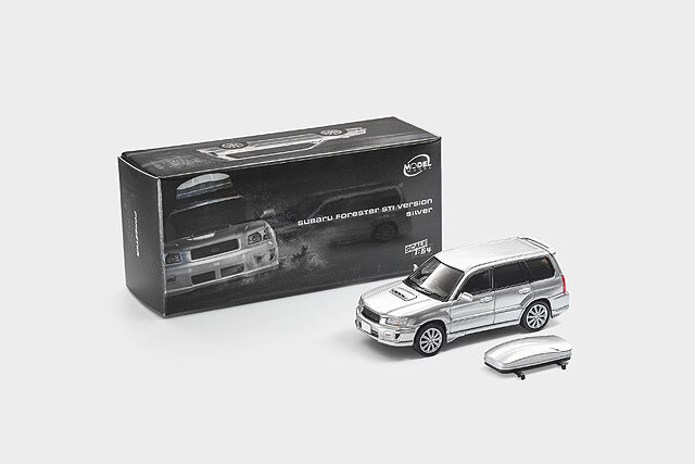 ☆予約品☆ MODEL MODEL 1/64 スバル フォレスター STI Version シルバー