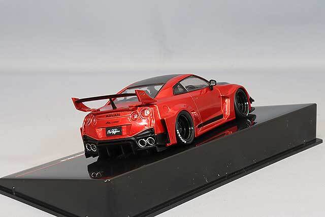 イクソ 1/43 LB-シルエット ワークス 35GT-RR 2019 レッド