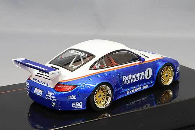 イクソ 1/43 Old and New 997 ホワイト / ブルー