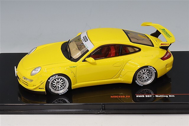イクソ 1/43 RWB 997 イエロー