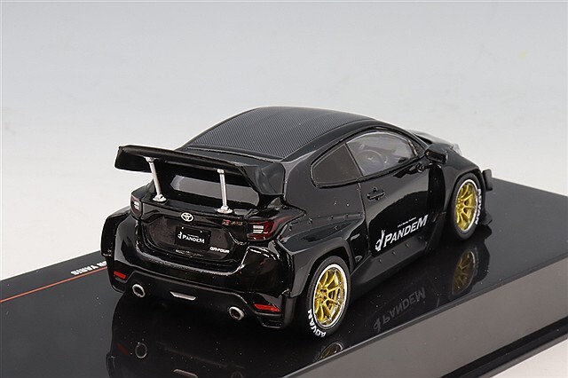 イクソ 1/43 パンデム GR ヤリス ブラック