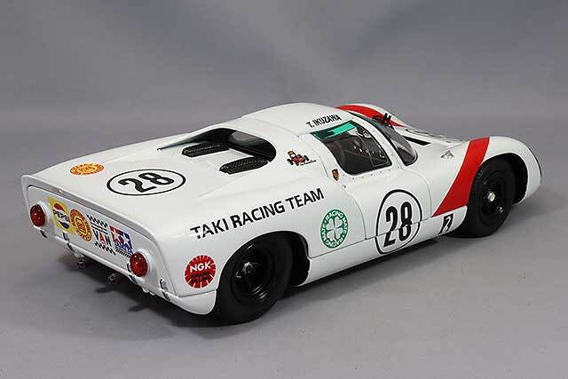 EXOTO 1/18 ポルシェ 910 F1 1968 日本GP #28 生沢徹 